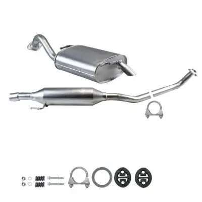 Zestaw tłumików do Toyota COROLLA VERSO 1.6i 16V 110 KM 2001-