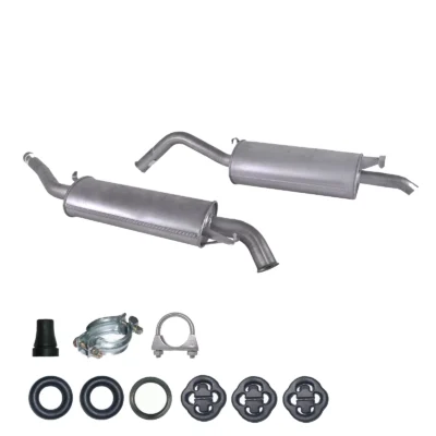 Zestaw tłumików do Audi 100, 200 Avant, Sedan 2.3, 2.2, 84-91