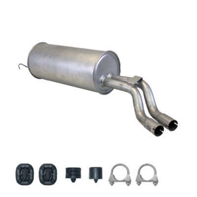 Tłumik końcowy Mercedes W126 2.6, 3.0 1985-1991