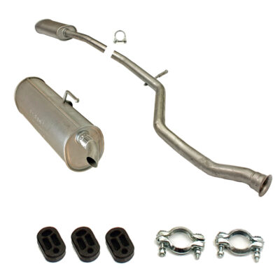 Zestaw tłumików do PEUGEOT 206 1.6 16V 80KW 2005-