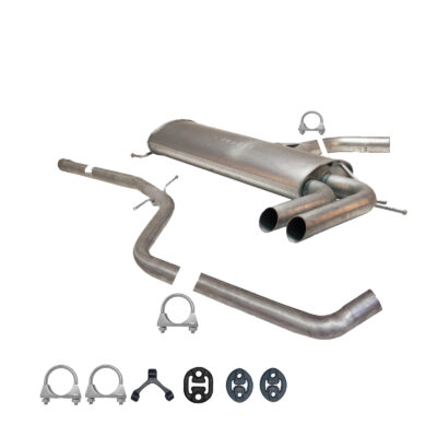 Zestaw tłumików do SEAT Altea/Leon 1.6 TDI, 1.9 TDI 2005-