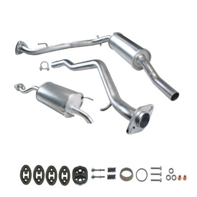 Zestaw tłumików do Honda Jazz II 1.2 1.4 2002-