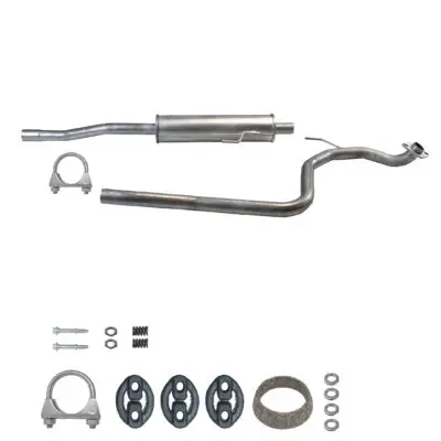 Tłumik środkowy do Toyota Yaris 1.3i 16V 99-101 KM