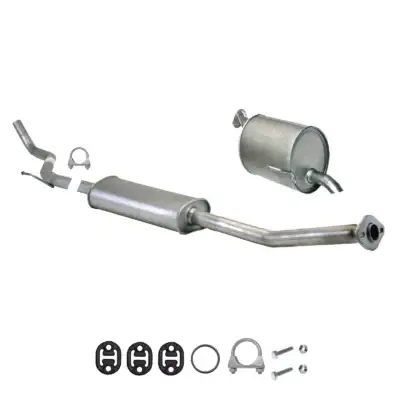 Zestaw tłumików do Nissan Micra III 1.2 1.4 od 2005