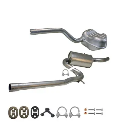 Zestaw tłumików do SKODA OCTAVIA II 2.0 TDI 100/103KW 2004-