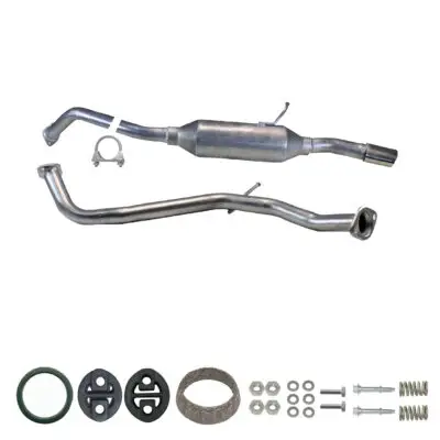 RURA ŚRODKOWA, TŁUMIK KOŃCOWY TOYOTA COROLLA 1.33/1.4 OD 2006-