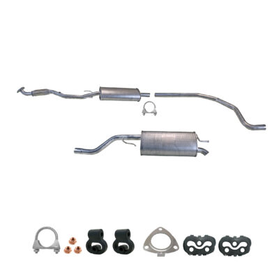 Tłumik środkowy, tłumik końcowy Opel Corsa D HB 1.4 2006-