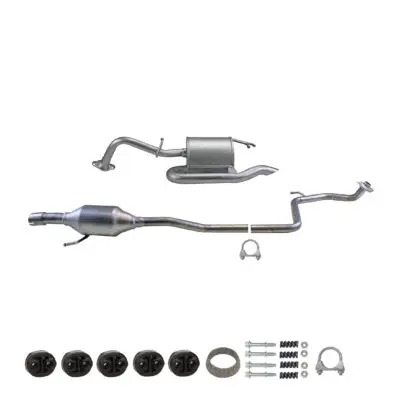 Tłumik środkowy , tłumik końcowy TOYOTA YARIS (P13) HB 1.5 Hybrid od 2012-