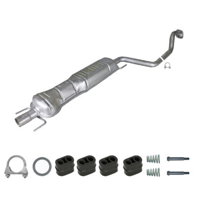 Tłumik środkowy do Opel Zafira A F75_ 2.0 DI 16V DTI