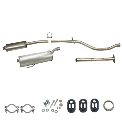 Zestaw tłumików do Peugeot 206 CC 1.6i 16V 81KW 00-05