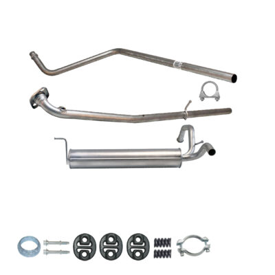 Zestaw tłumików do Peugeot 107, Toyota Aygo, 1.0, 2005-