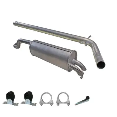 Tłumik końcowy + rura SKODA ROOMSTER 1.2 TDi Turbo Diesel od 2010 -