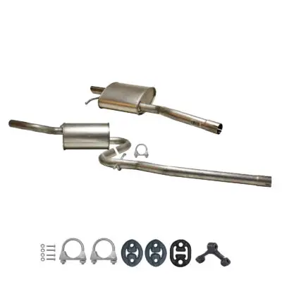 Zestaw tłumików do Skoda Octavia 1.6 75KW 04