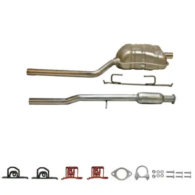 Zestaw tłumików do MINI COOPER 1.6, 85KW, R50, R53, R52 2001-