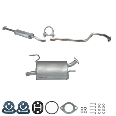 Zestaw tłumików do Nissan Almera 1.5 02/00- HATCHBACK