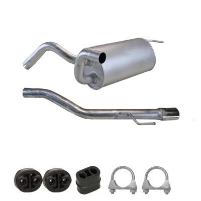 Tłumik środkowy + rura końcowa OPEL ASTRA J 1.4i TURBO KOMBI od 2009-