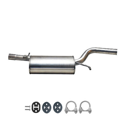 Tłumik środkowy do VW Golf 5, Jetta 3 1.4TSi 2004-