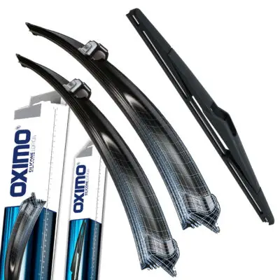 Zestaw wycieraczek do Ford Fiesta VI 2008-2012 PRZÓD + TYŁ