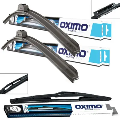 Wycieraczki PRZÓD+TYŁ Citroen Nemo (rear 1-door) van 02.2008➝